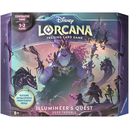 Disney Lorcana: Illumineer's Quest: Deep Trouble SEALED BOX