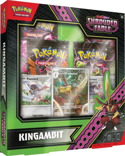 2024 Pokemon Scarlet & Violet Shrouded Fable Kingambit Illustration Collection