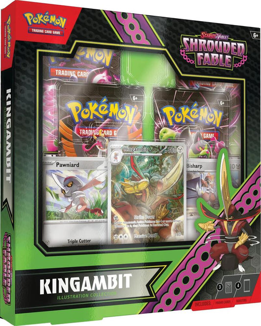 2024 Pokemon Scarlet & Violet Shrouded Fable Kingambit Illustration Collection