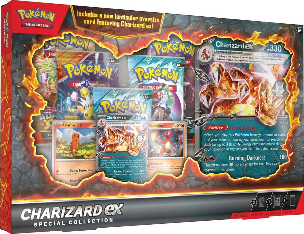 2025 Pokemon - Charizard ex Special Collection