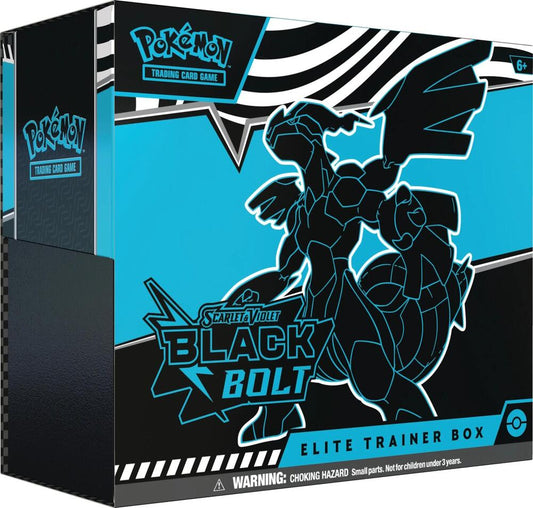 Pokemon S&V Black Bolt Sealed Elite Trainer Box