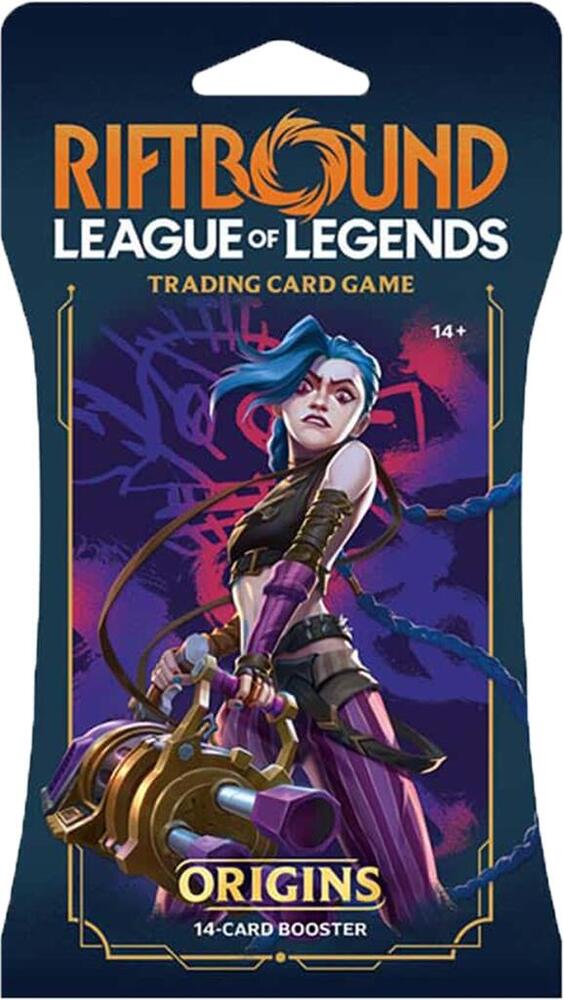 LOL Riftbound Origins - Sleeved Booster Pack - Origins (OGN)
