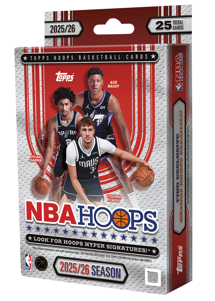 2025/26 Topps NBA Hoops Hanger Box