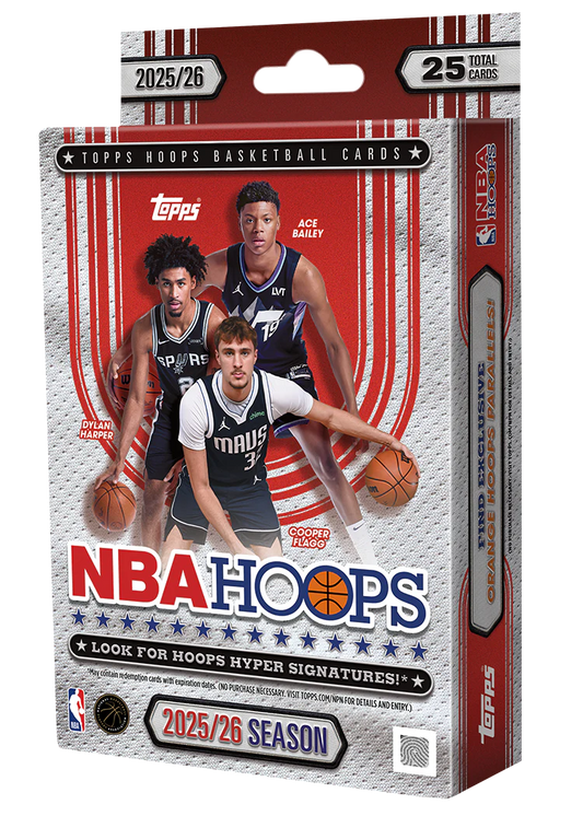 2025/26 Topps NBA Hoops Hanger Box