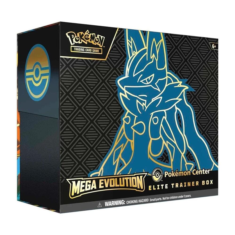 Pokemon ME01: Mega Evolution Sealed POKEMON CENTER Elite Trainer Box (Mega Lucario)