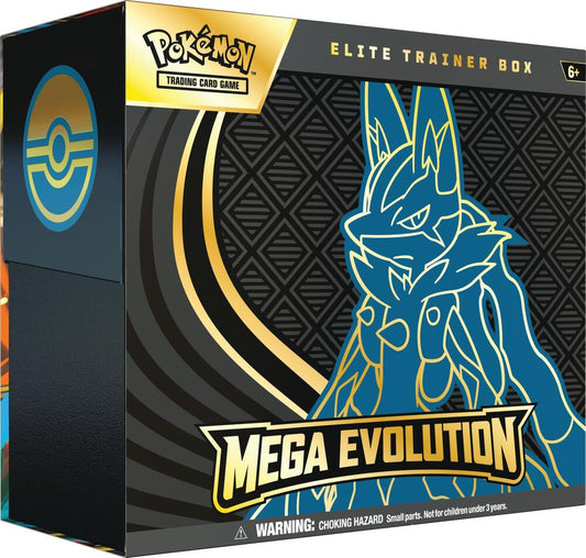 Pokemon ME01: Mega Evolution Sealed Elite Trainer Box (Mega Lucario)