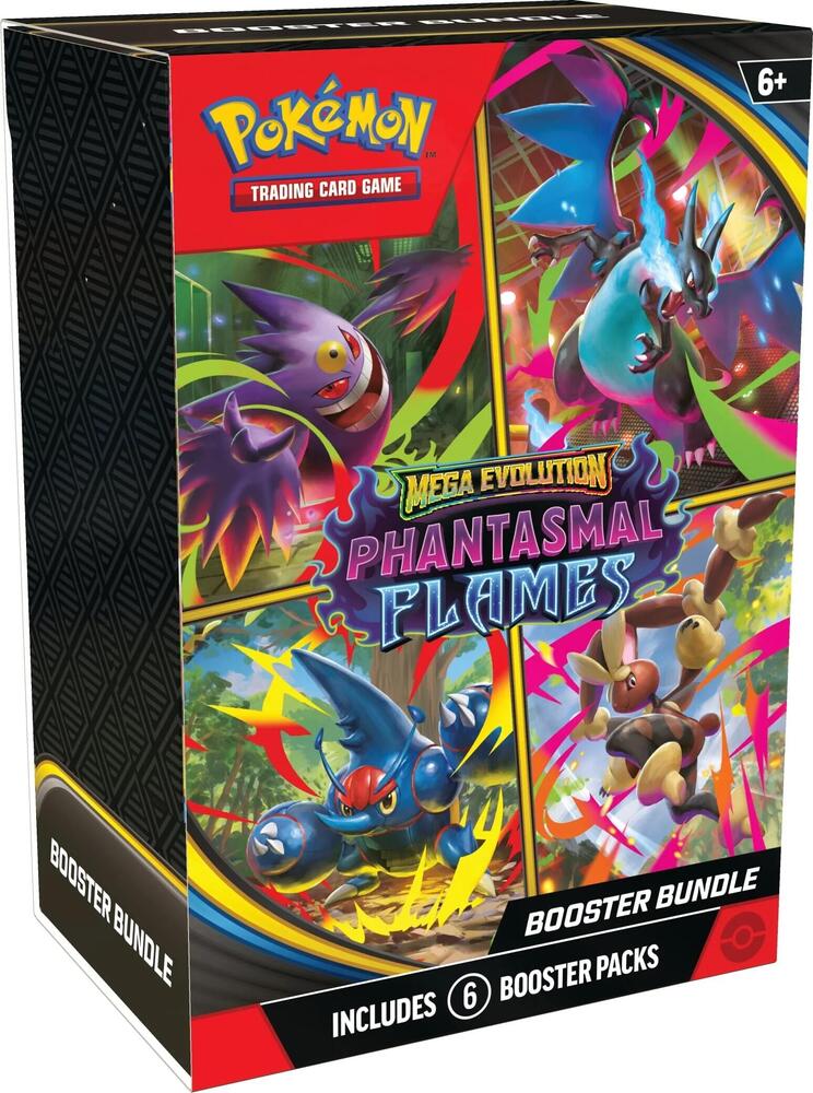 2025 Pokemon - Phantasmal Flames Booster Bundle