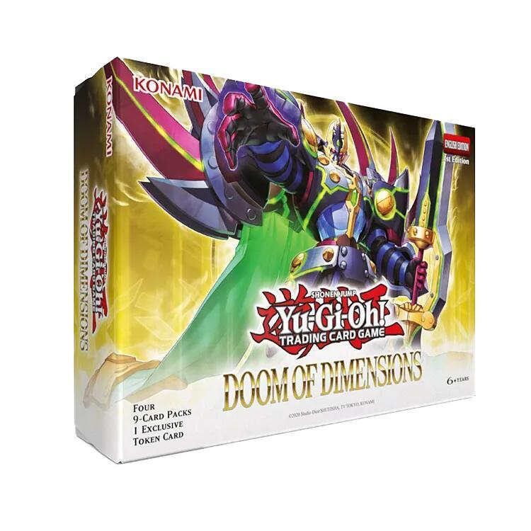 Yu-Gi-Oh! Doom of Dimensions Booster Box [1st Edition] Mini Box (Retail Exclusive)