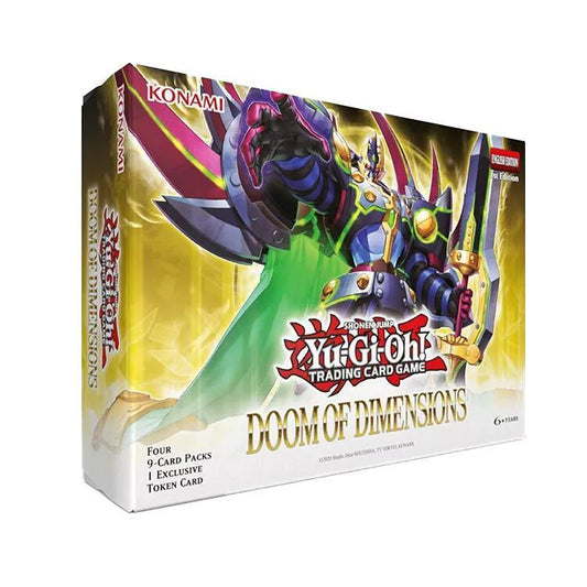 Yu-Gi-Oh! Doom of Dimensions Booster Box [1st Edition] Mini Box (Retail Exclusive)