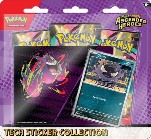 2026 Pokemon - Ascended Heroes Tech Sticker Collection (Gastly)
