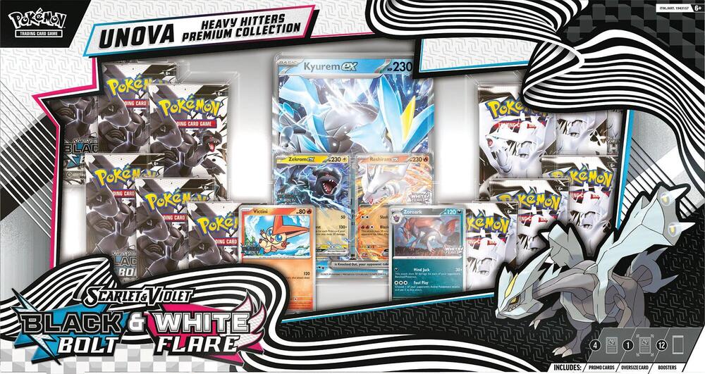 2026 Pokemon - Unova Heavy Hitters Premium Collection - SV: Black Bolt
