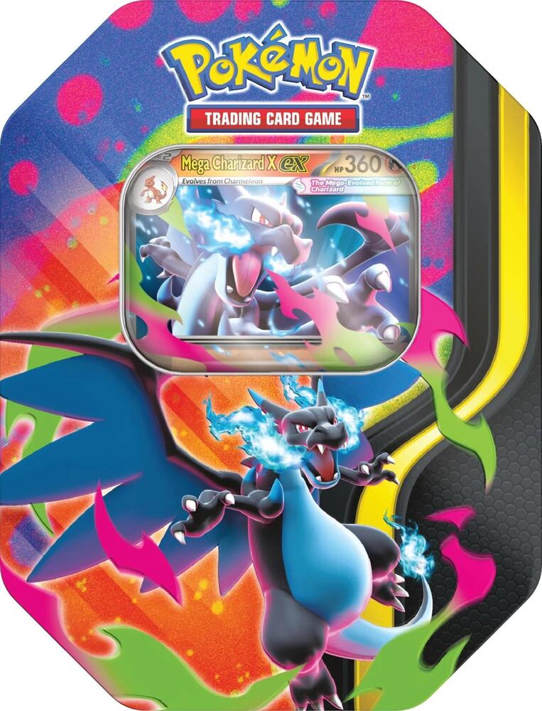 2026 Pokemon - Mega Charizard Tin