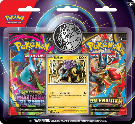 2026 Pokemon - 2-Pack Blister (Raikou) Sealed