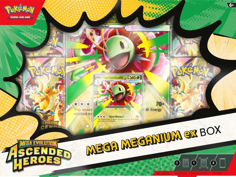 2026 Pokemon - Ascended Heroes Mega Meganium ex Box