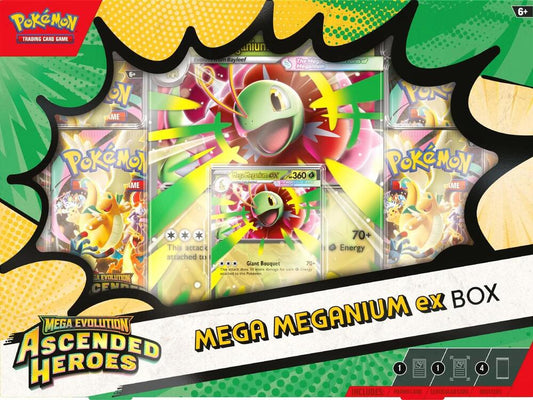 2026 Pokemon - Ascended Heroes Mega Meganium ex Box