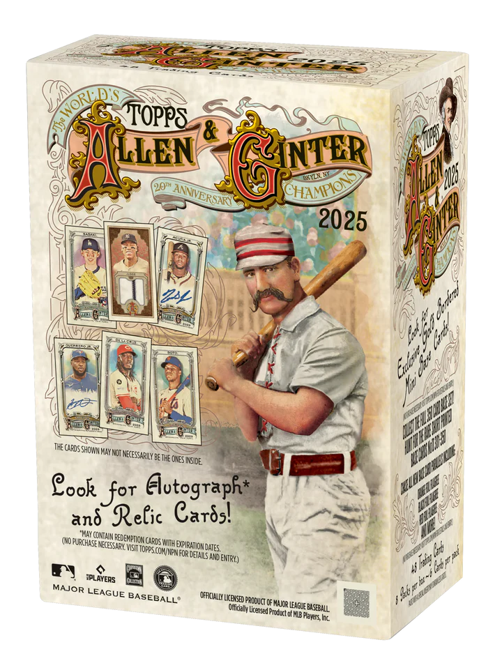 2025 Topps Allen & Ginter Baseball Blaster Box