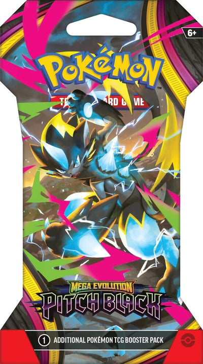 2026 Pokemon Mega Evolutions Pitch Black Single Blister Pack