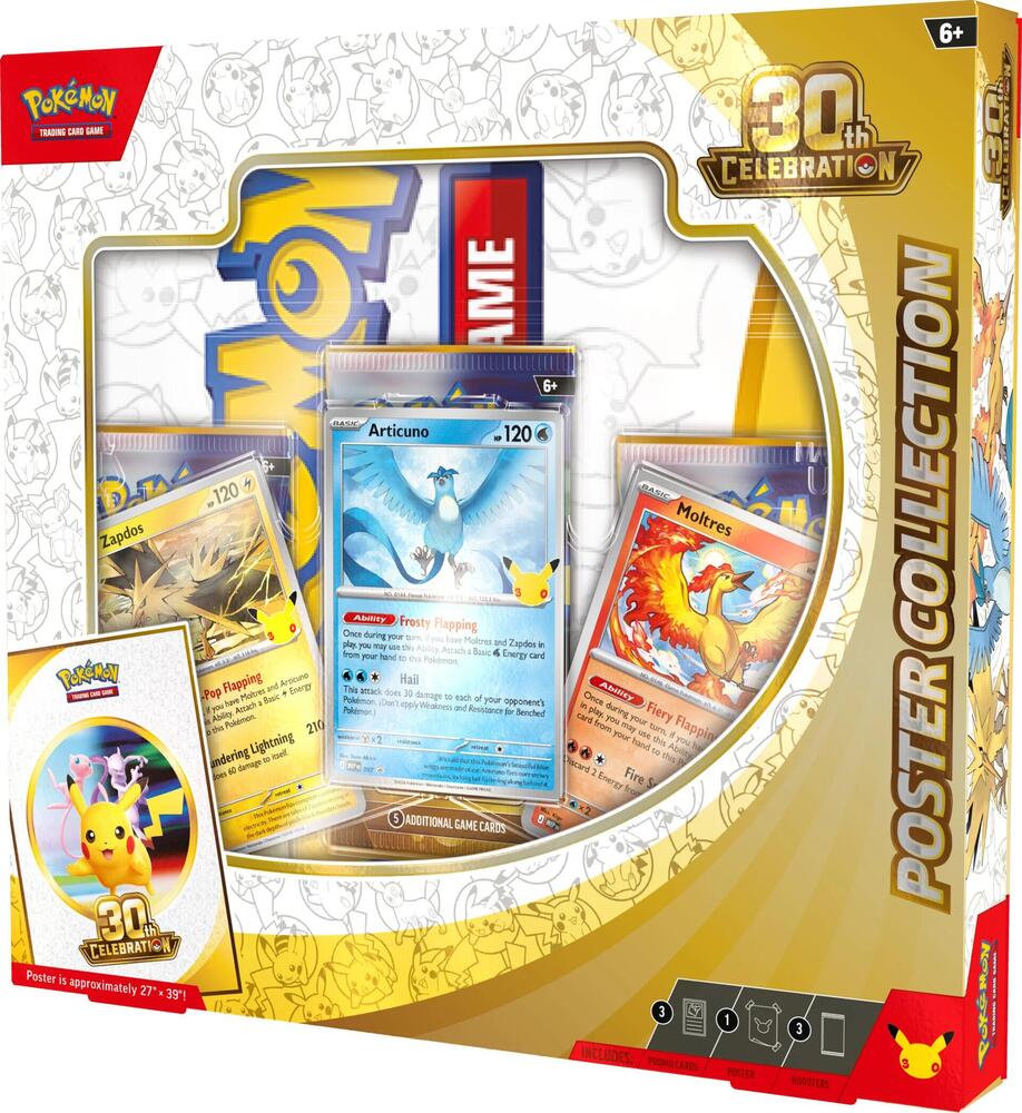 2026 Pokemon - 30th Celebration Poster Collection SEALED