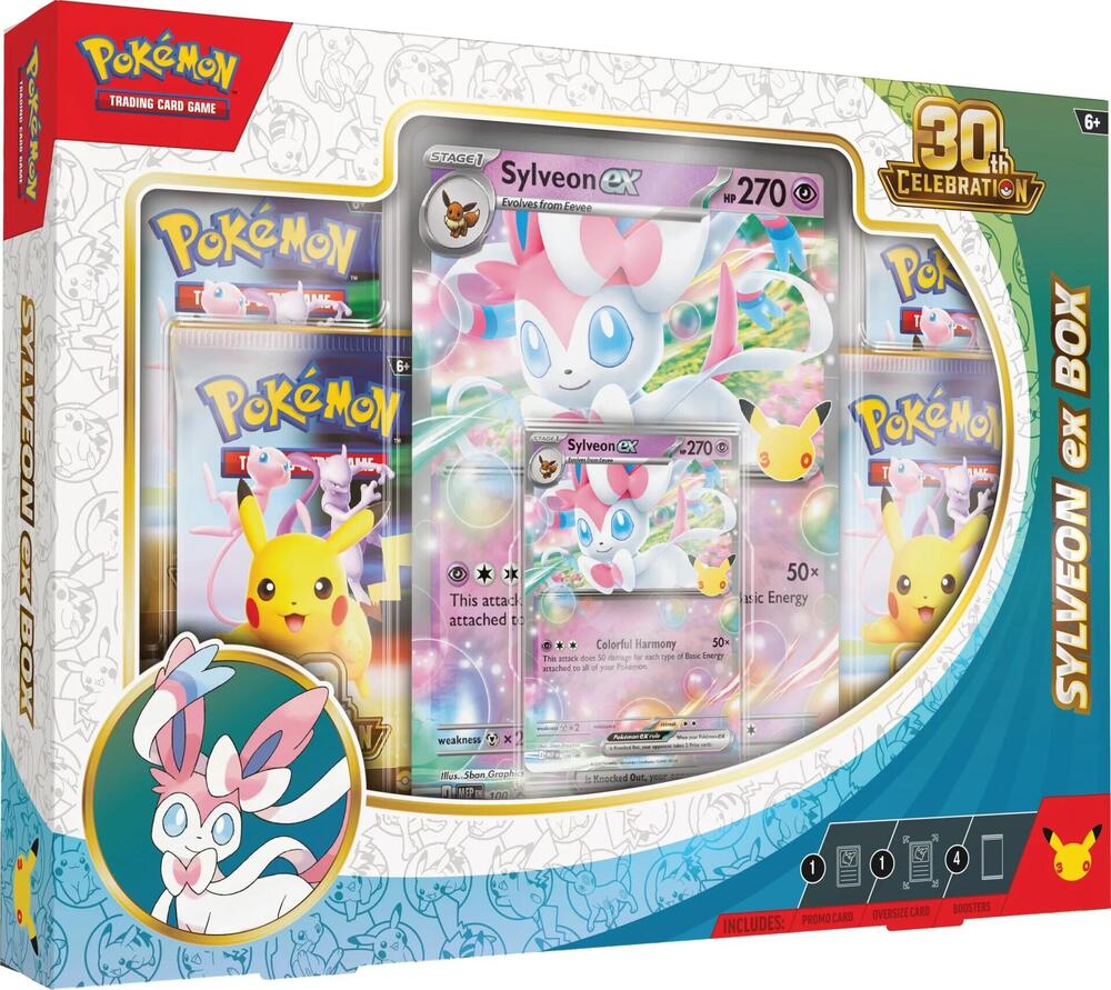 2026 Pokemon - 30th Celebration Sylveon ex Box SEALED