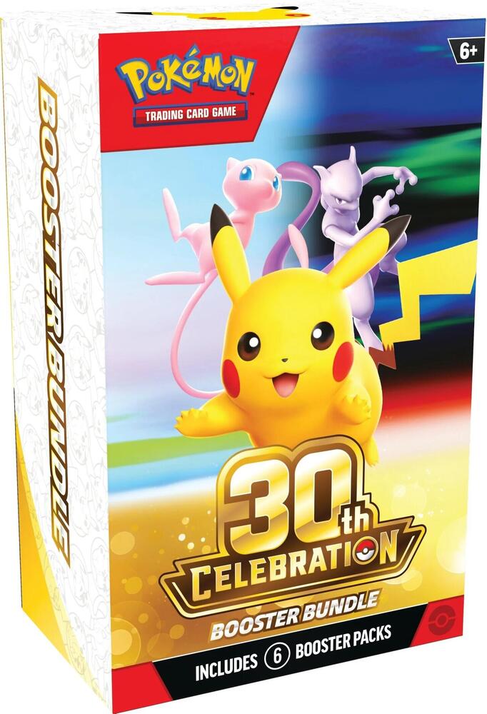 2026 Pokemon - 30th Celebration 6-Pack Booster Bundle