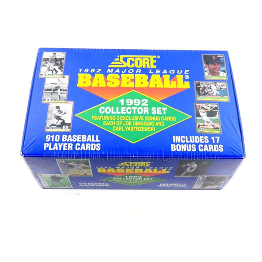 1992 Score Major League Baseball Complete Collectors Factory Sealed Blue Set