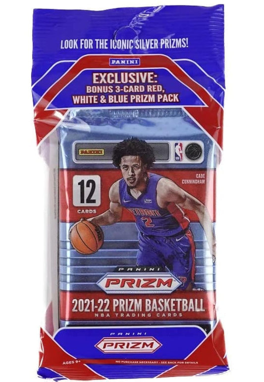 2021-22 Panini Prizm NBA Basketball Factory Sealed Cello Pack