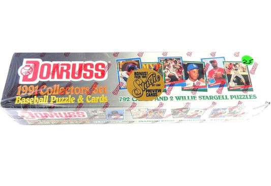 1991 DONRUSS BASEBALL COMPLETE FACTORY SEALED SET