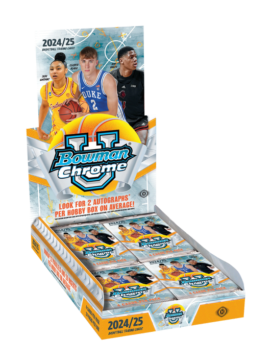 2024/25 Bowman University Chrome Basketball Hobby Box
