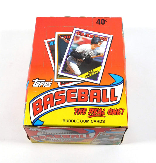 1988 Topps Baseball Wax Box 36 Factory Sealed Packs