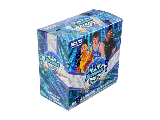 2024/25 Bowman University Chrome Basketball Sapphire Edition Box