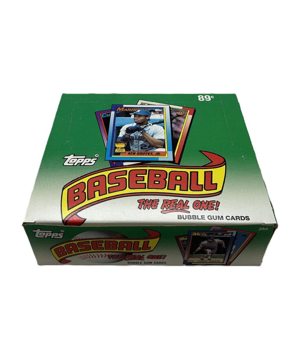1990 TOPPS BASEBALL CELLO SEALED BOX