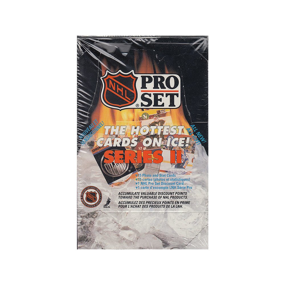 1990-91 PRO SET NHL HOCKEY SERIES 2 FACTORY SEALED WAX BOX OF 36 PACKS
