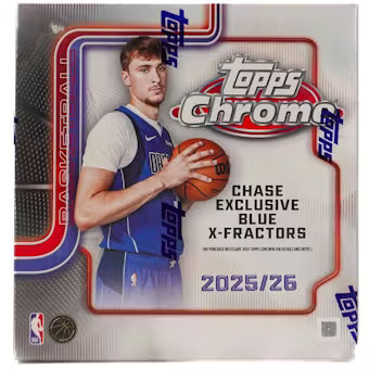 2025-26 Topps Chrome Basketball Mega Box