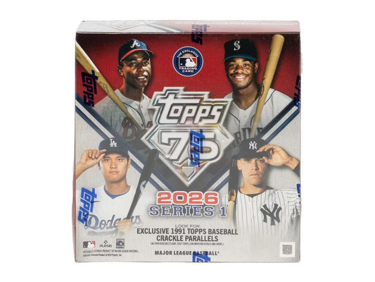 2026 Topps Series 1 Baseball Sealed Mega Box