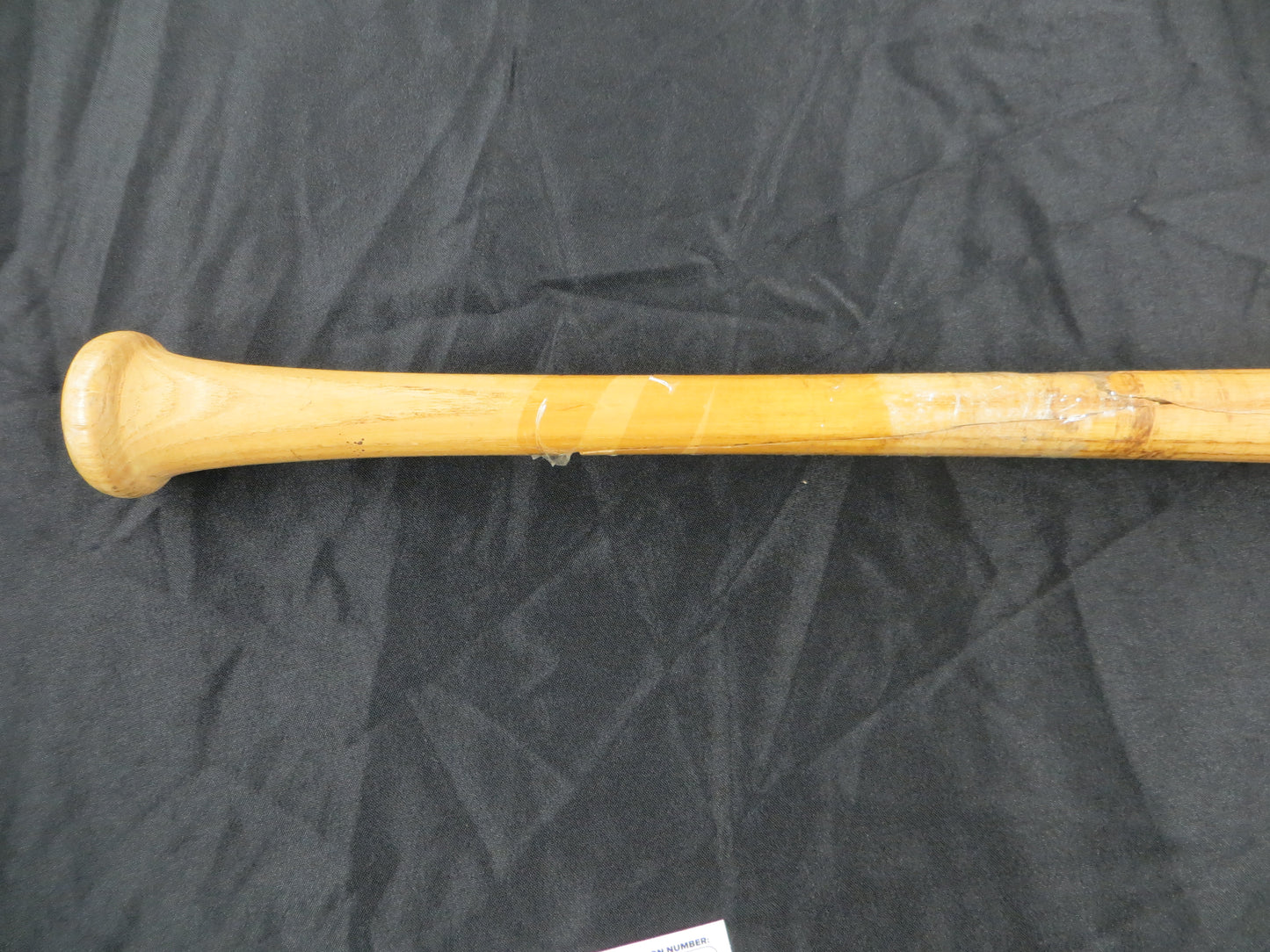 BEN GRIEVE OAKLAND ATHLETICS SIGNED GAME USED BASEBALL BAT w/ROY 98 JSA COA