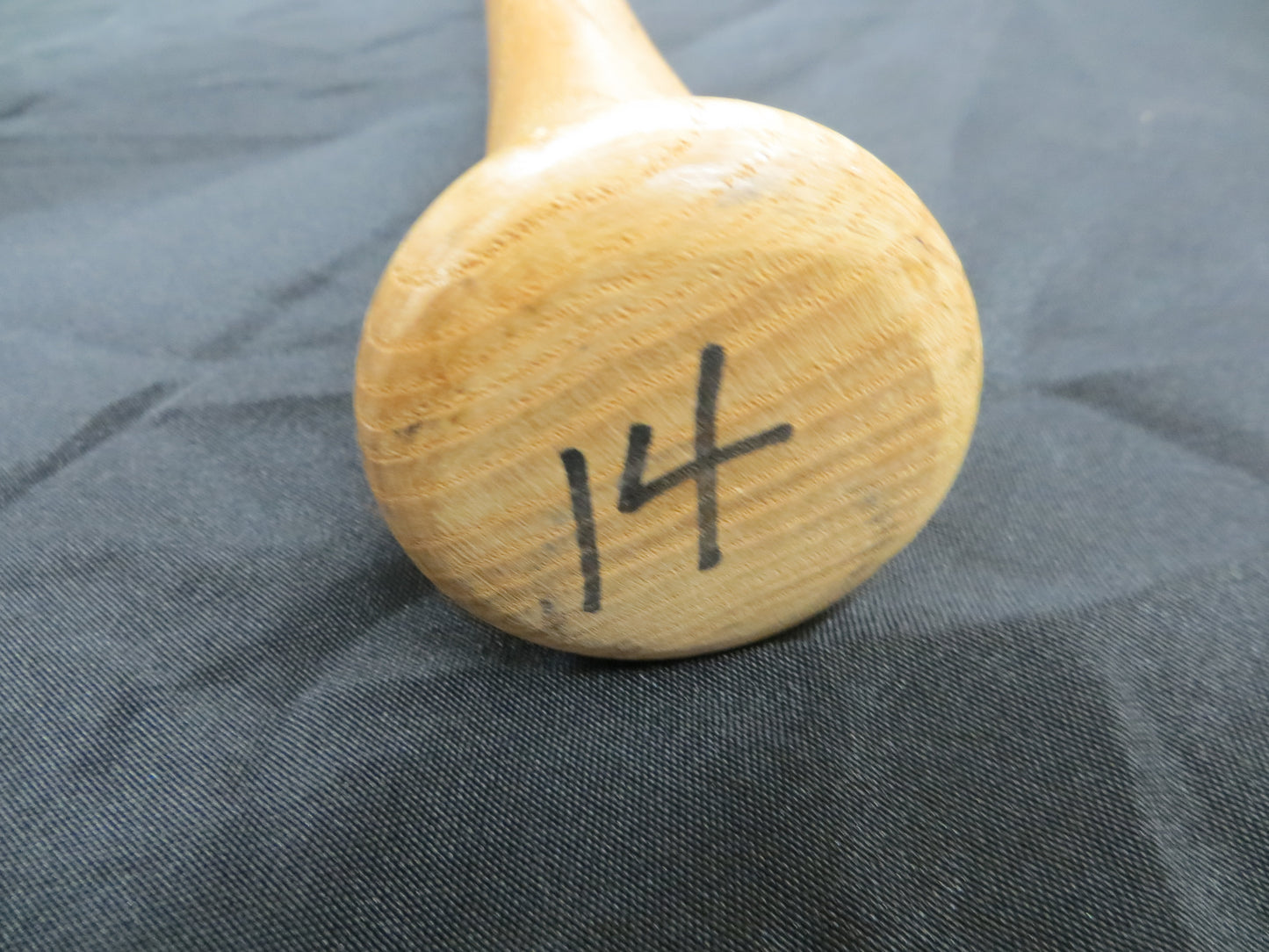 BEN GRIEVE OAKLAND ATHLETICS SIGNED GAME USED BASEBALL BAT w/ROY 98 JSA COA