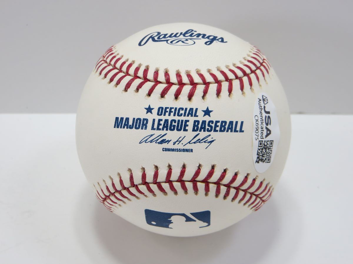 BRIAN ROBERTS SIGNED RAWLINGS OML BASEBALL w/05 All-Star Baltimore Orioles JSA