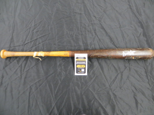 BUDDY BELL TEXAS RANGERS SIGNED GAME USED Louisville Slugger BASEBALL BAT JSA