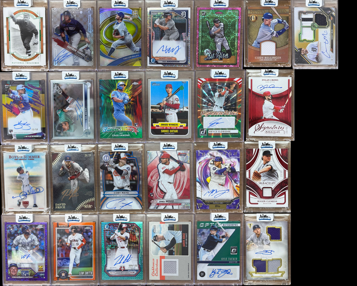 Big Daddy Bring-Backs $25 Baseball Singles Repack Series 3