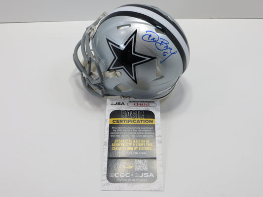 DAN BAILEY SIGNED DALLAS COWBOYS MINI HELMET OK STATE OSU JSA COA