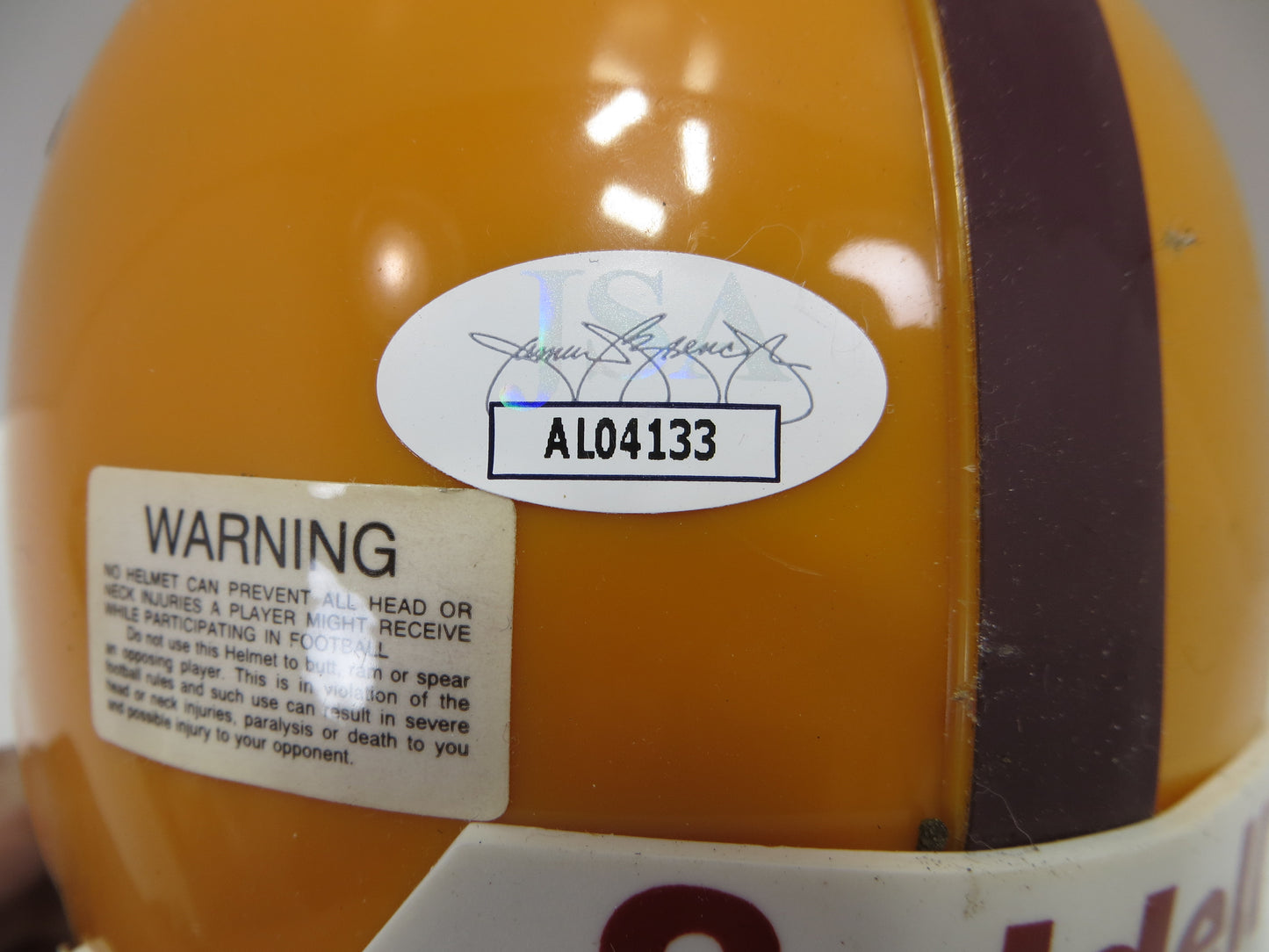 DARREN WOODSON SIGNED ASU SUN DEVILS MINI HELMET Dallas Cowboys JSA COA