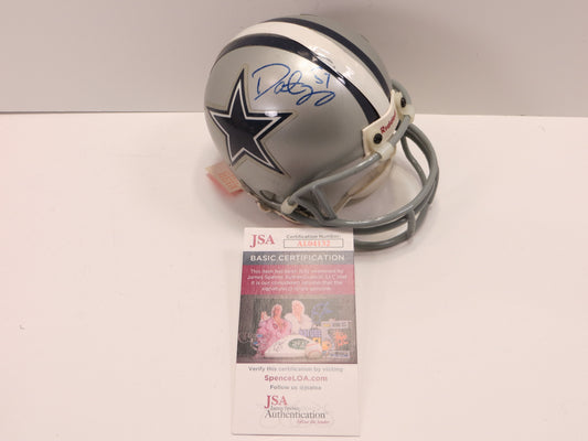 DAT NGUYEN SIGNED DALLAS COWBOYS MINI HELMET Texas A&M Aggies JSA COA