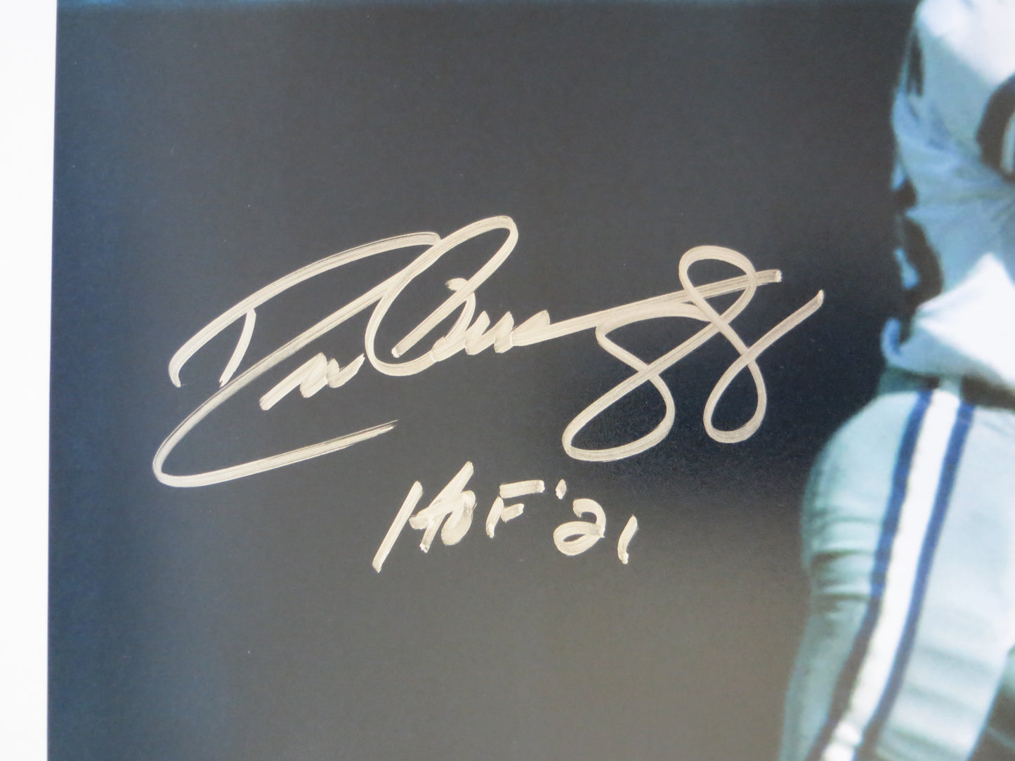 DREW PEARSON DALLAS COWBOYS SIGNED 16x20 PHOTO w/HOF 21 INSC BAS COA