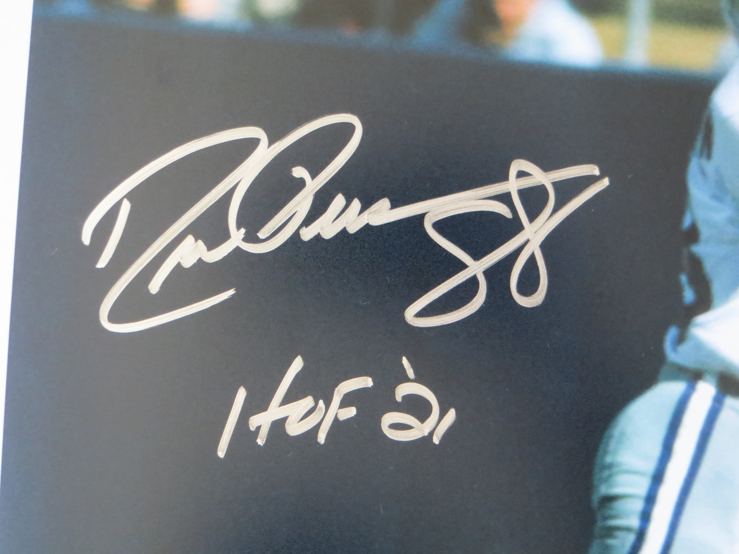DREW PEARSON DALLAS COWBOYS SIGNED 16x20 PHOTO w/HOF 21 INSC BAS COA