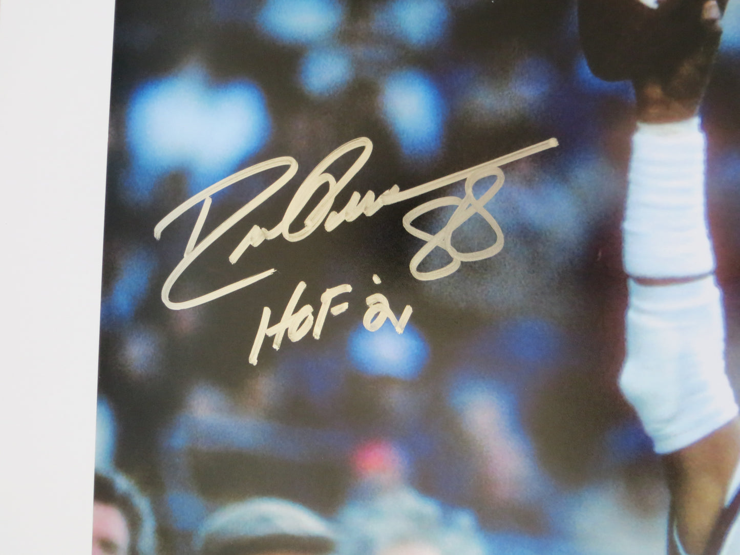DREW PEARSON DALLAS COWBOYS SIGNED 16x20 TD PHOTO w/HOF 21 INSC BAS COA