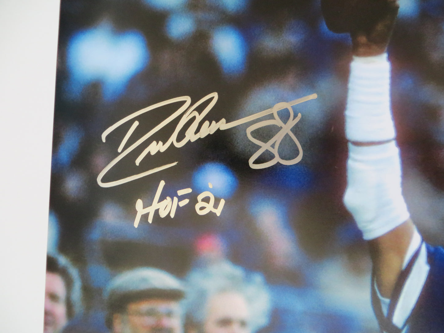 DREW PEARSON DALLAS COWBOYS SIGNED 16x20 TD PHOTO w/HOF 21 INSC BAS COA