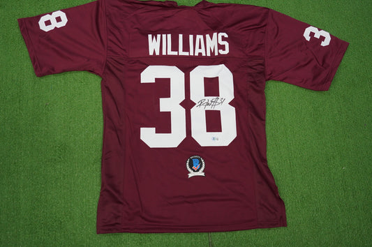 ROY WILLIAMS OKLAHOMA OU SOONERS SIGNED JERSEY Dallas Cowboys BAS COA
