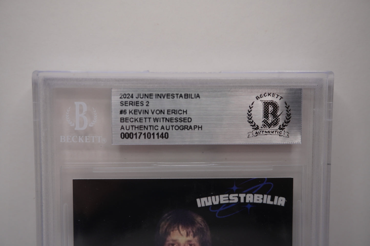 2024 JUNE INVESTABILIA SERIES 2 KEVIN VON ERICH BGS AUTH. AUTO