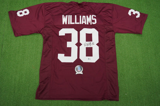 ROY WILLIAMS OKLAHOMA OU SOONERS SIGNED JERSEY Dallas Cowboys BAS COA