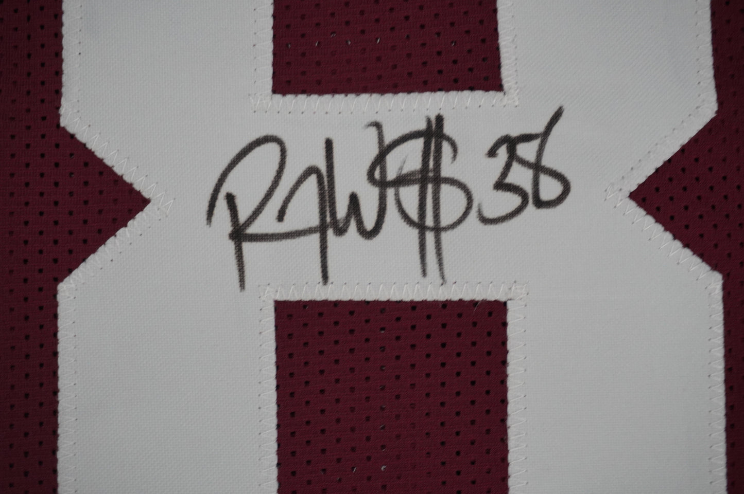 ROY WILLIAMS OKLAHOMA OU SOONERS SIGNED JERSEY Dallas Cowboys BAS COA